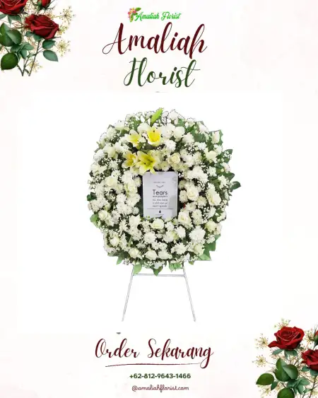 Krans Bunga Duka Kaliguwo